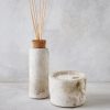 INDOOR MINÉREL BUNDLE - DIFFUSER  & CANDLE  ECRU